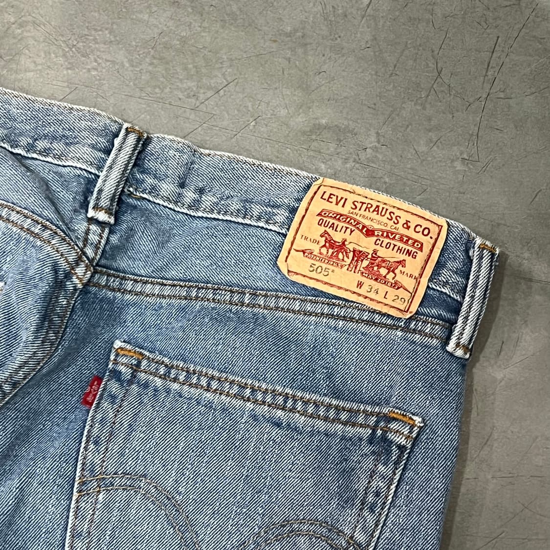  리바이스 505 데님팬츠 y15254 상품이미지5