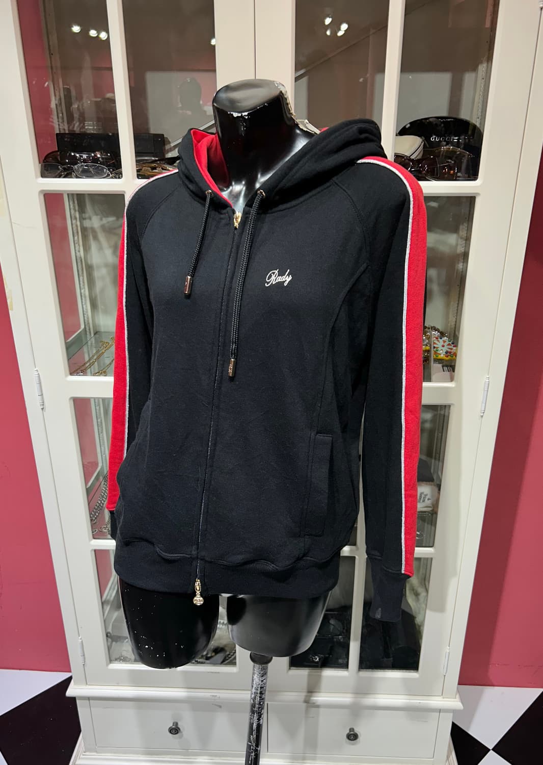 Rady hooded zip up 레디 사이드라인 디테일 후드집업 상품이미지1