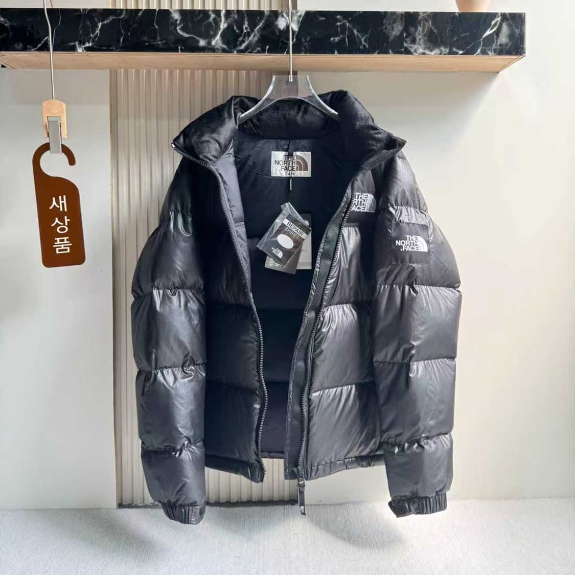 노스페이스 화이트 라벨 노벨티 눕시 RDS 다운 자켓 블랙 NJ1DQ51 상품이미지1