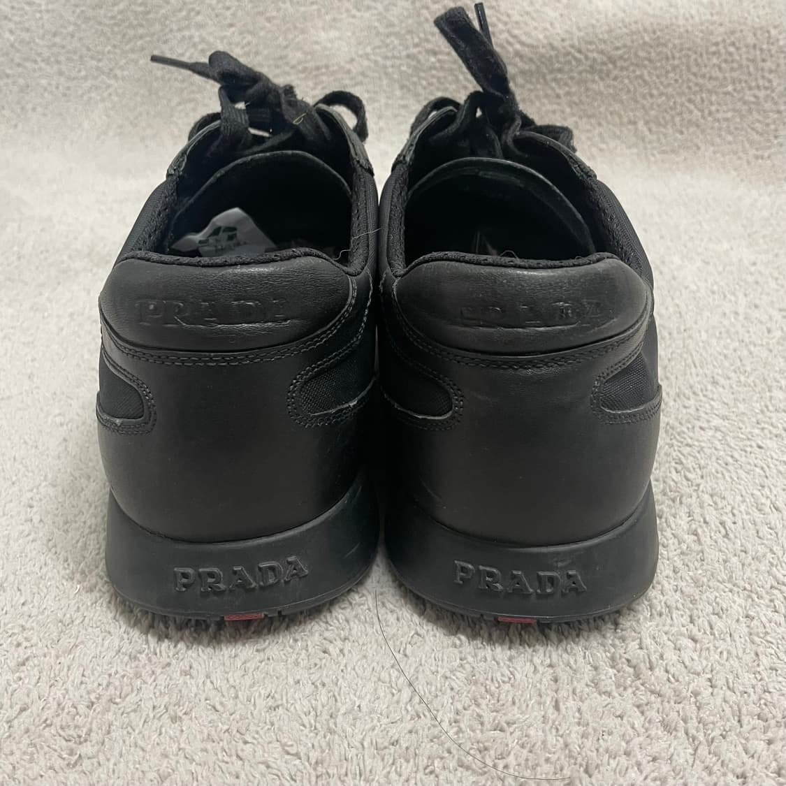 290) 프라다 스포츠 레더 로고 나일론 스니커즈 상품이미지4