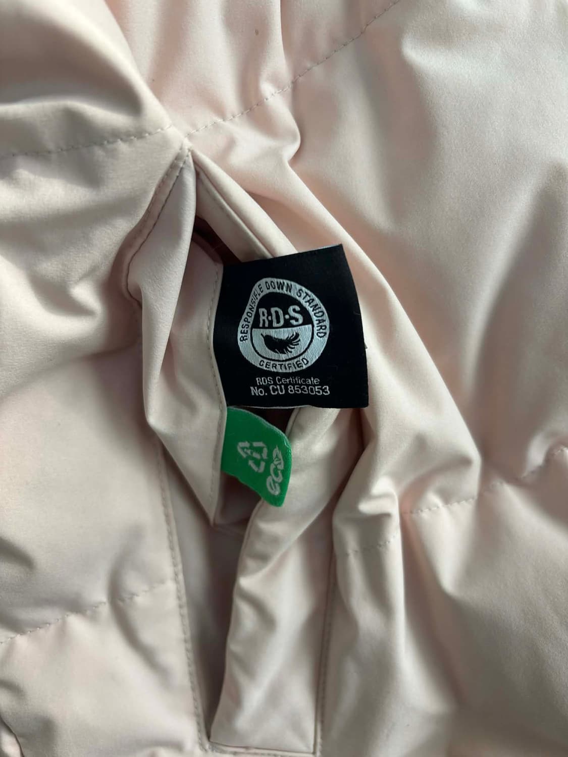 노스페이스 신형 베이비핑크 딸기우유 RDS 다운 자켓 리버서블 에코 푸퍼 상품이미지7