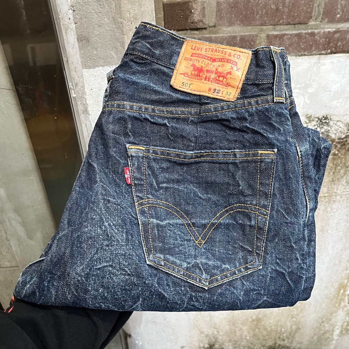 Levis501 워싱진 (32“) 상품이미지7
