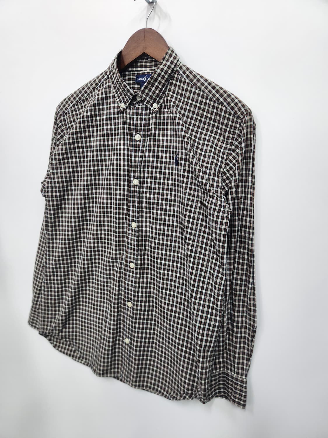 폴로 랄프로렌 브라운 플란넬 셔츠 상품이미지2