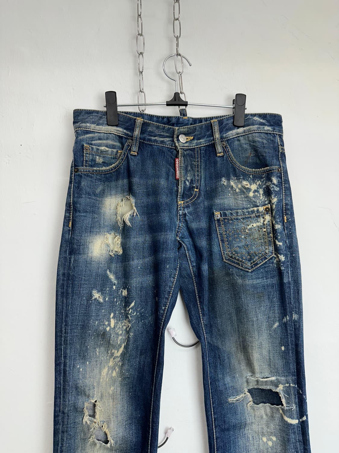 Dsquared2 15ss Distressed Slim Jeans 상품이미지6