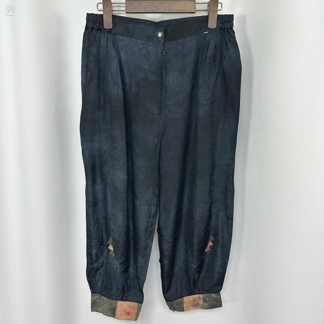 생활한복 여자 밴딩 바지 빅사이즈 (28-32인치정도) 상품이미지1