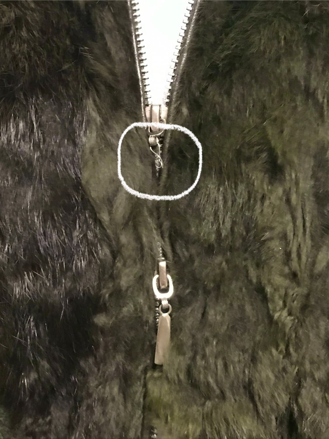 빈티지 페어리 y2k 래빗퍼 니트 투웨이 하이넥 집업 상품이미지8