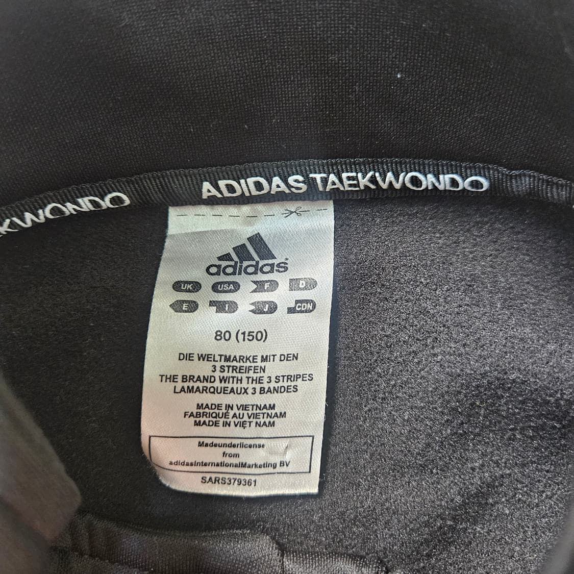 80 아디다스 키즈 삼선 트랙탑 져지 0326Y 상품이미지3