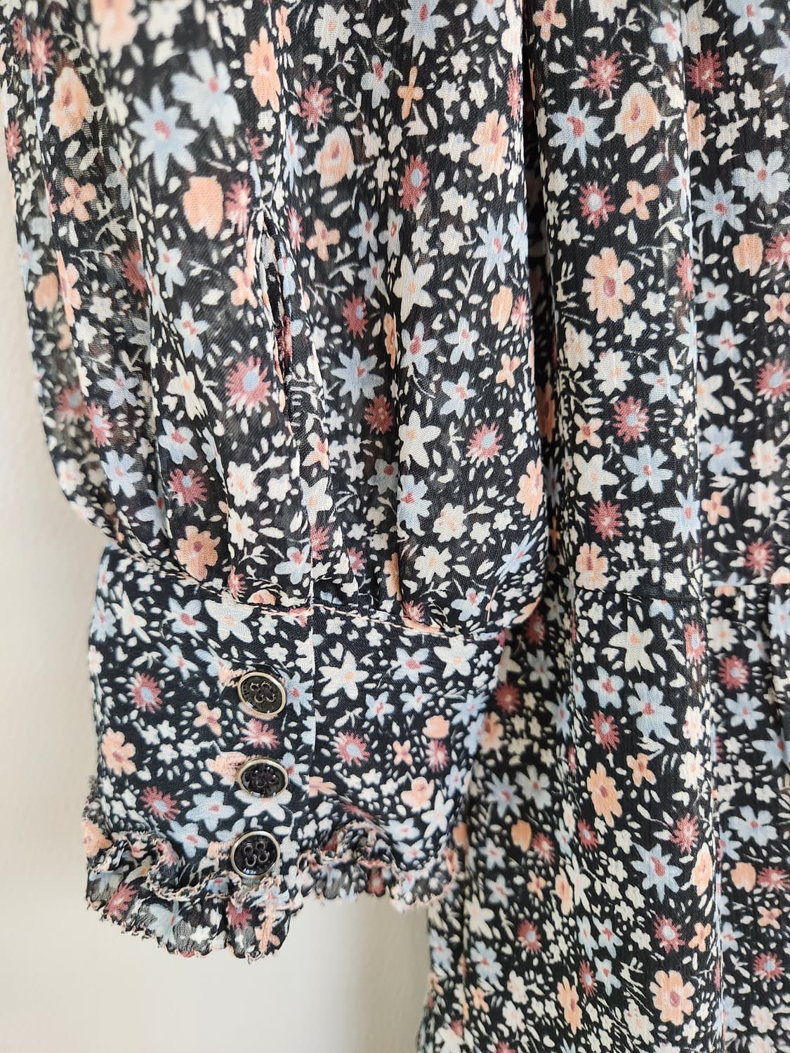 써스데이아일랜드 잔꽃 패턴 롱원피스 M사이즈 상품이미지9