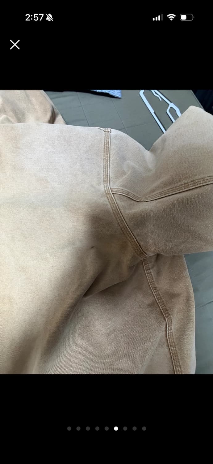 [XL] 칼하트 J130 BRN 액티브 자켓 (착샷O) 상품이미지6