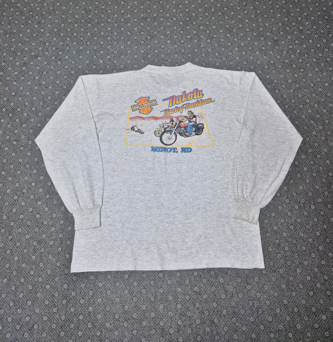 [XL]90s US Made할리데이비슨 롱슬리브 - 195 상품이미지2