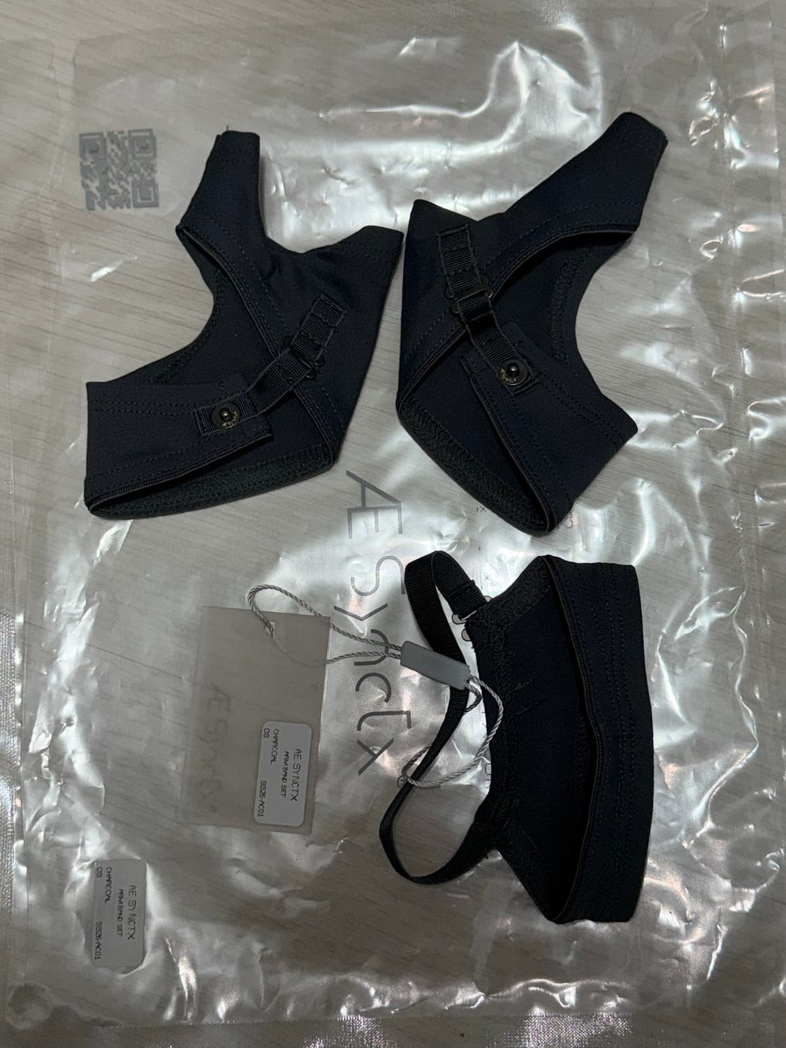 Aesynctx arm band set charcoal 상품이미지3