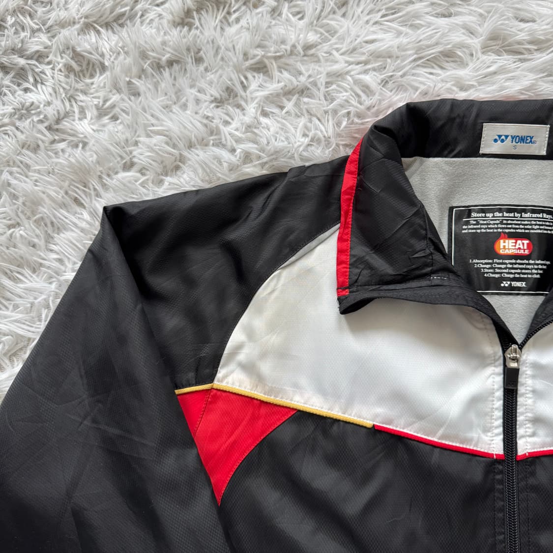 YONEX 일본빈티지 나일론 바람막이 요넥스 빈티지바람막이 요넥스집업 m 상품이미지1