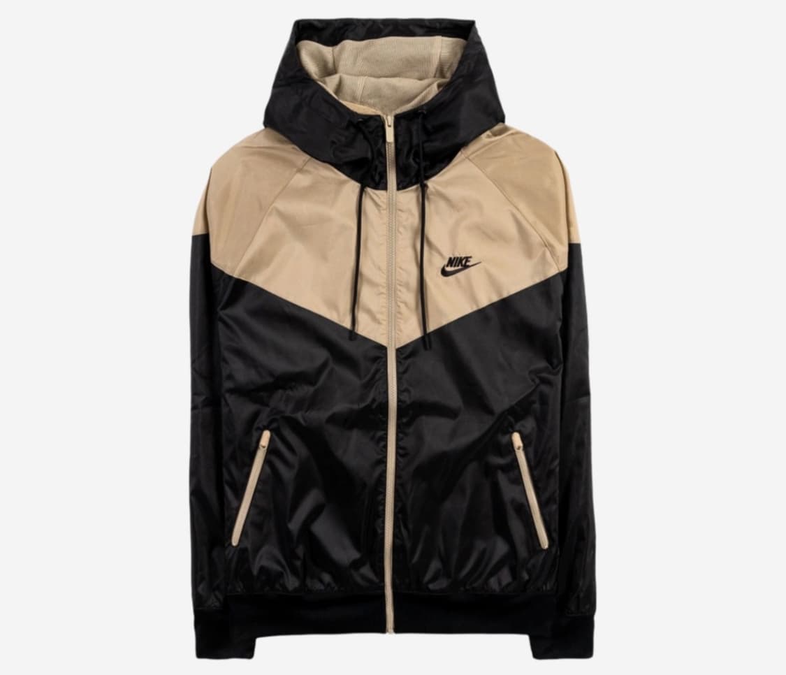 나이키 NSW 윈드러너 후드 자켓 블랙골드 XL 상품이미지1