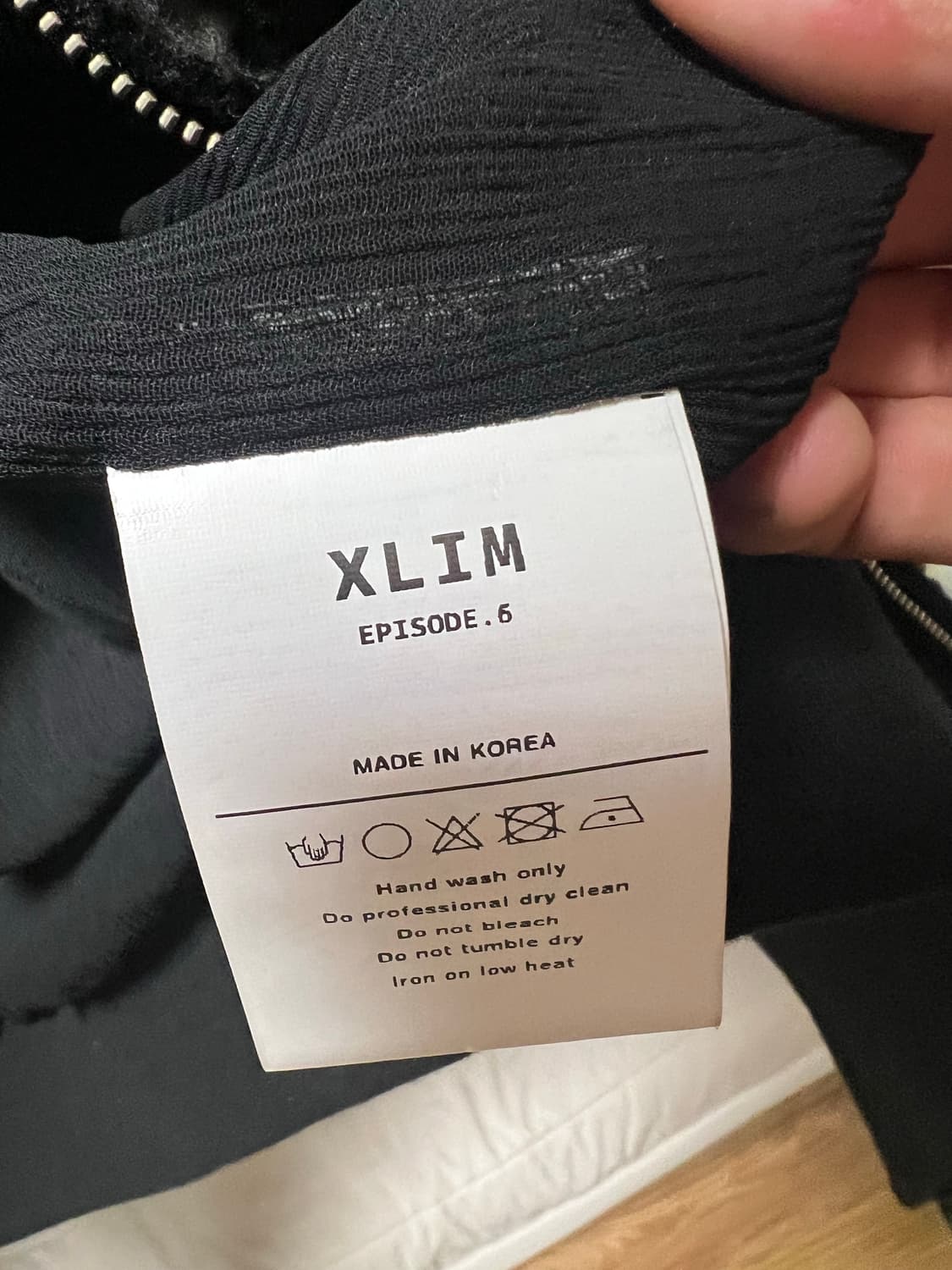 엑슬림 EP.6 져지 블랙 M 상품이미지6