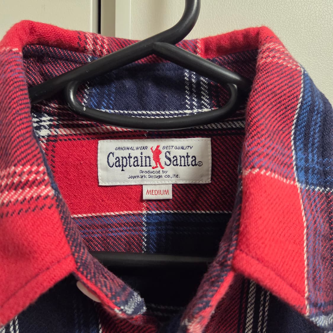 Captain Santa 재팬 플란넬 체크 셔츠 L(100) 상품이미지3
