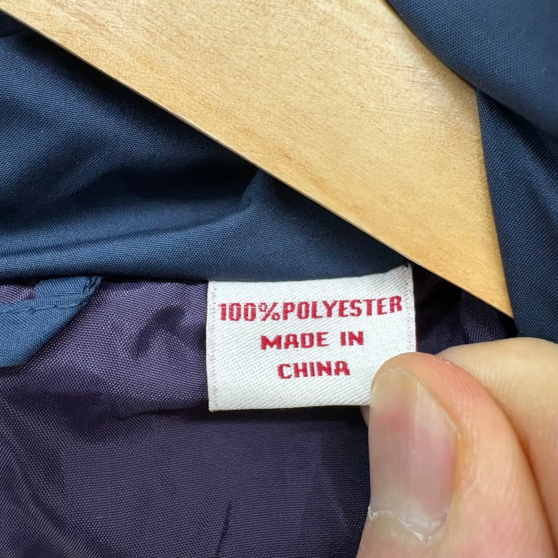 리바이스 네이비 패딩 점퍼 남/S 상품이미지4