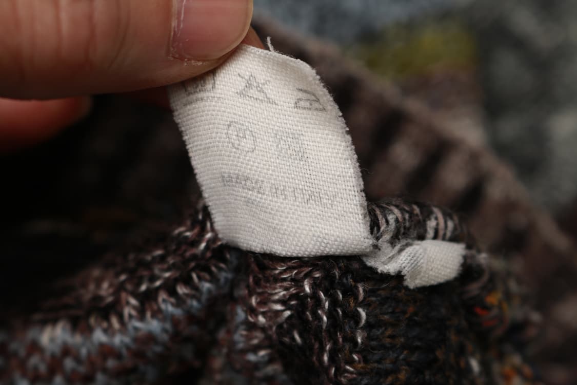 [XL] 90's 컬리지 마르카자니 울 니트 가디건 상품이미지5