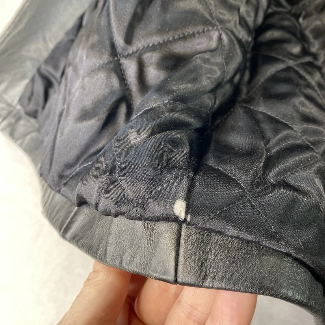 올드 갭 레더 집업 자켓 상품이미지6