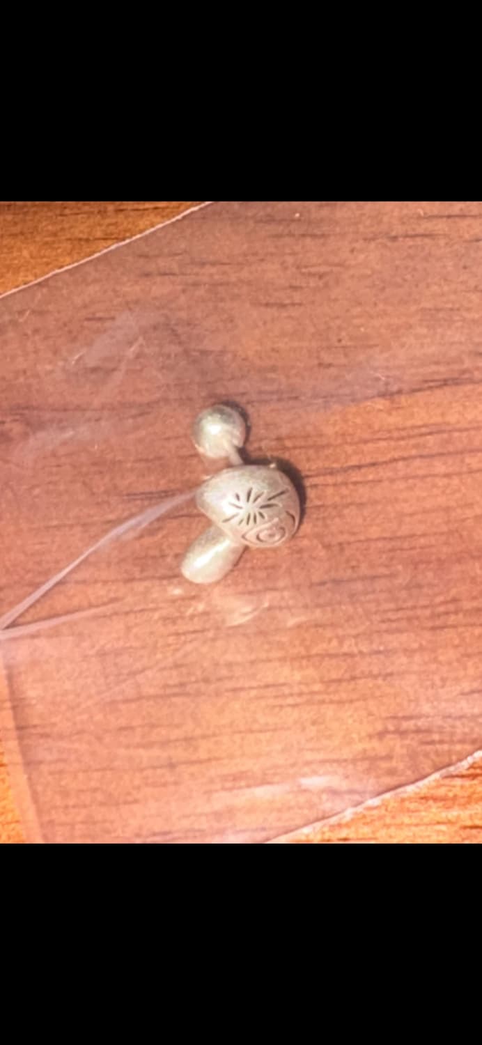 라인하트 planet 버섯 피어싱 무광 상품이미지3