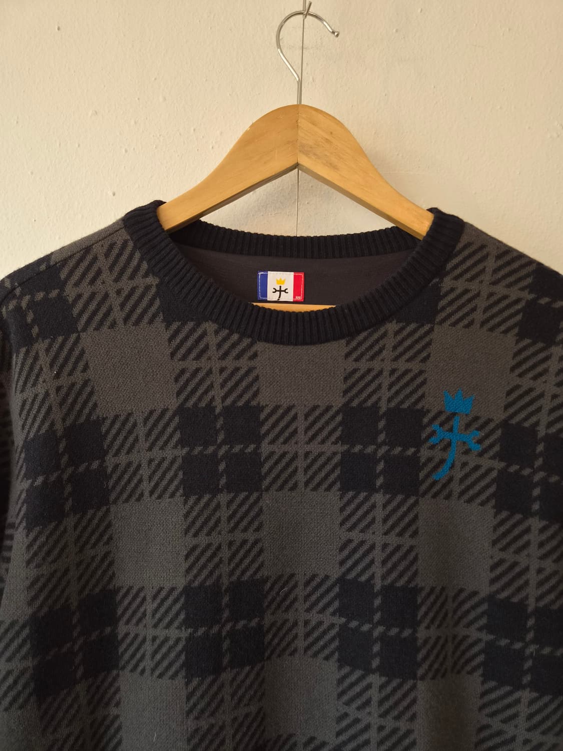 까스텔바작 남성 라운드방풍니트 100사이즈 상품이미지1