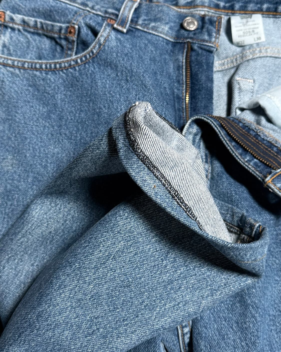 00‘s 리바이스 505 레귤러핏 데님 팬츠 32 상품이미지3