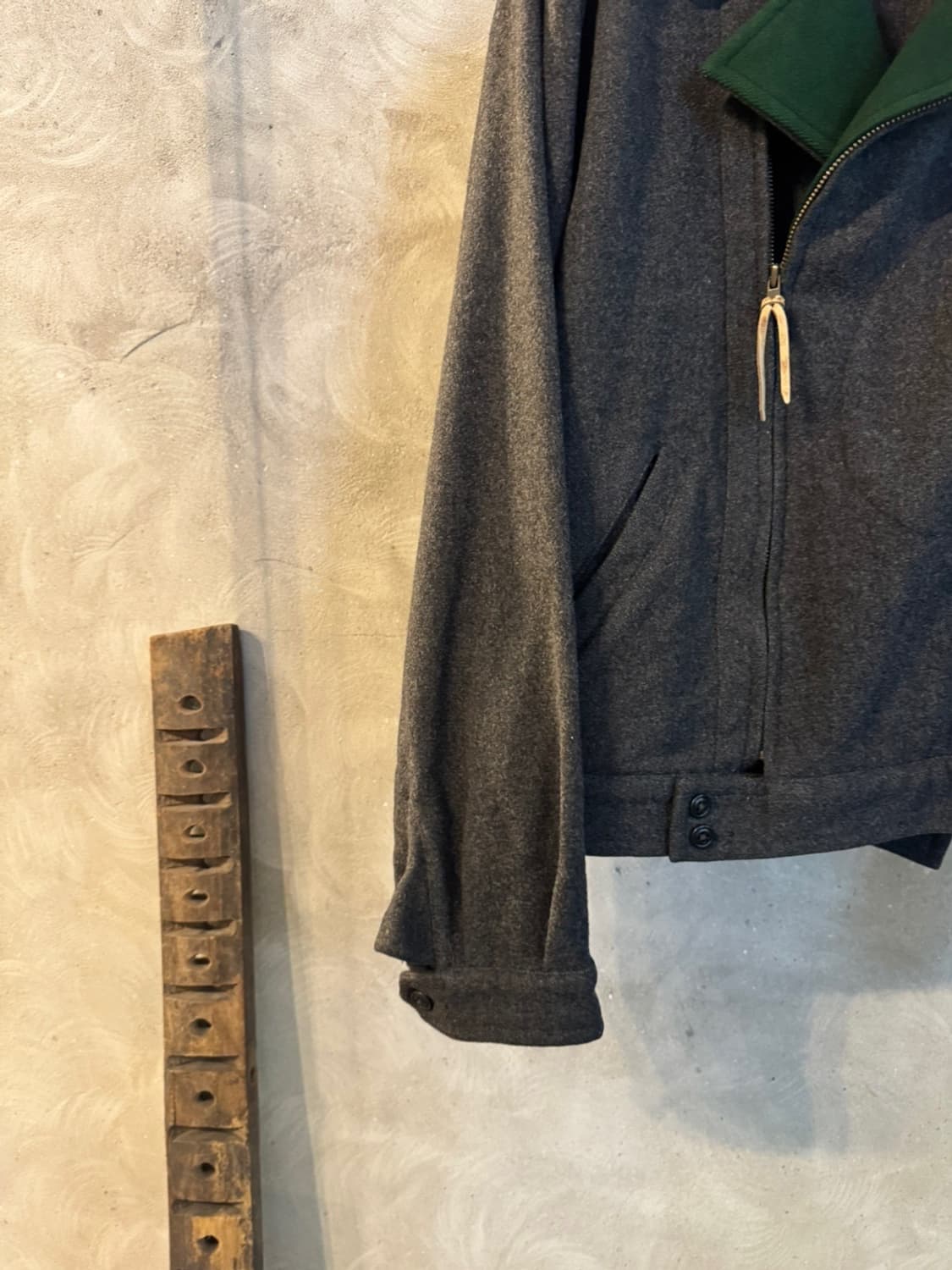 폴로 랄프로렌 펠트울 라이더 자켓 100 상품이미지7