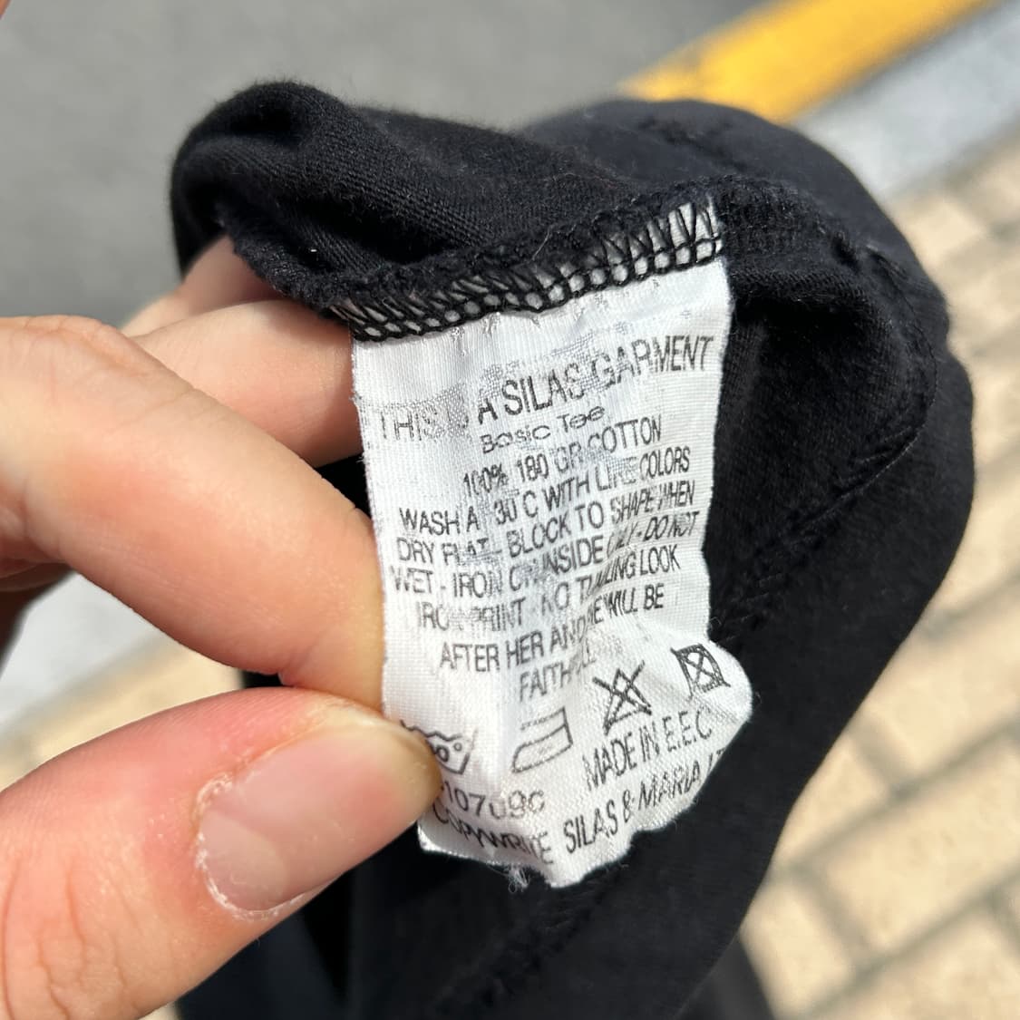 사일러스 락 펑크 쇼 프린팅 티셔츠  상품이미지7