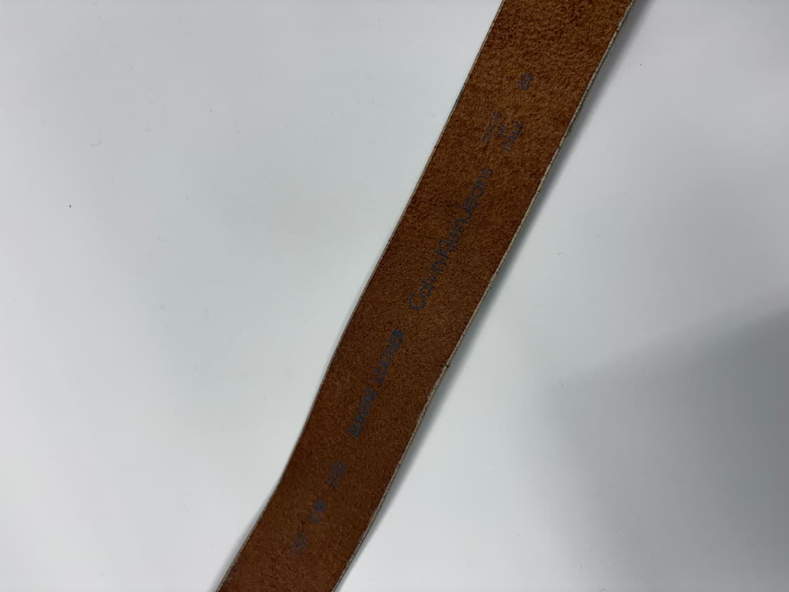 캘빈클라인 CK 로고 버클 레더 벨트 상품이미지5