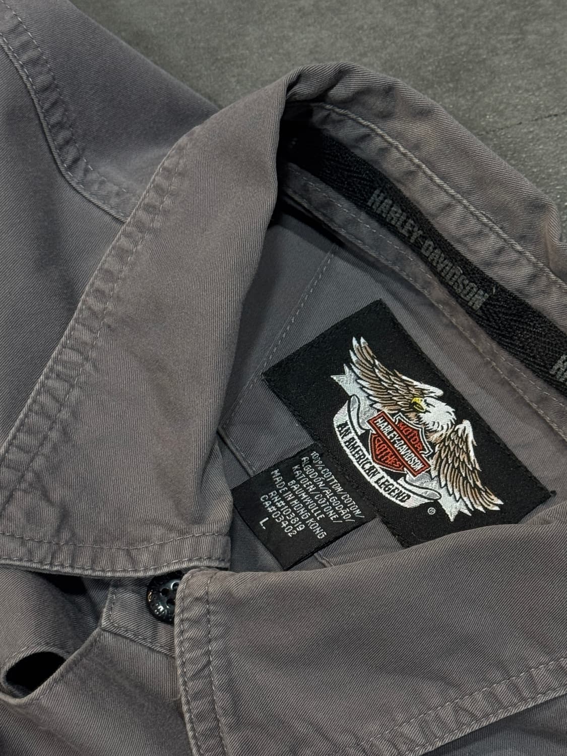 [HARLEY-DAVIDSON] 빈티지 패치 셔츠 상품이미지6