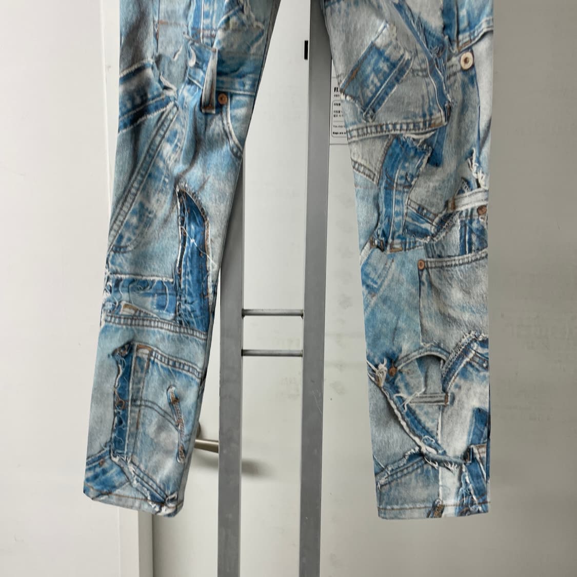 모스키노 데님 프린팅 팬츠 44(W) 상품이미지3