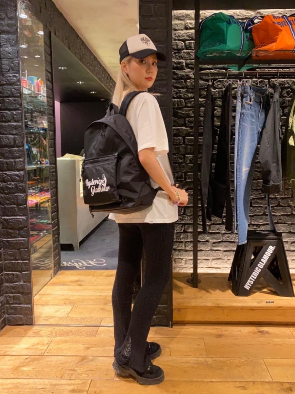 히스테릭글래머 2-way 백팩 크로스백 가방 상품이미지8