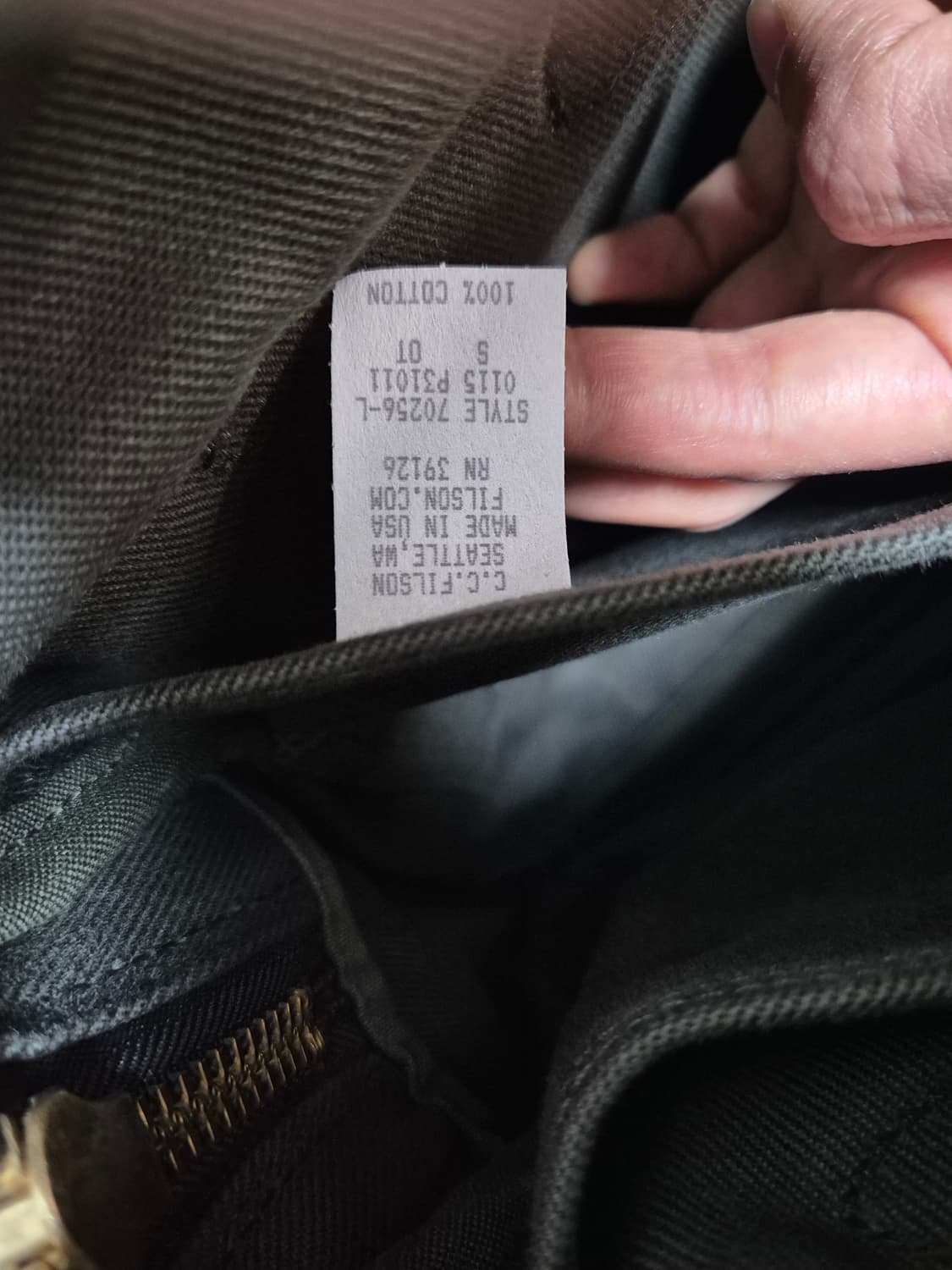 필슨 256 오터그린 브리프케이스 상품이미지3