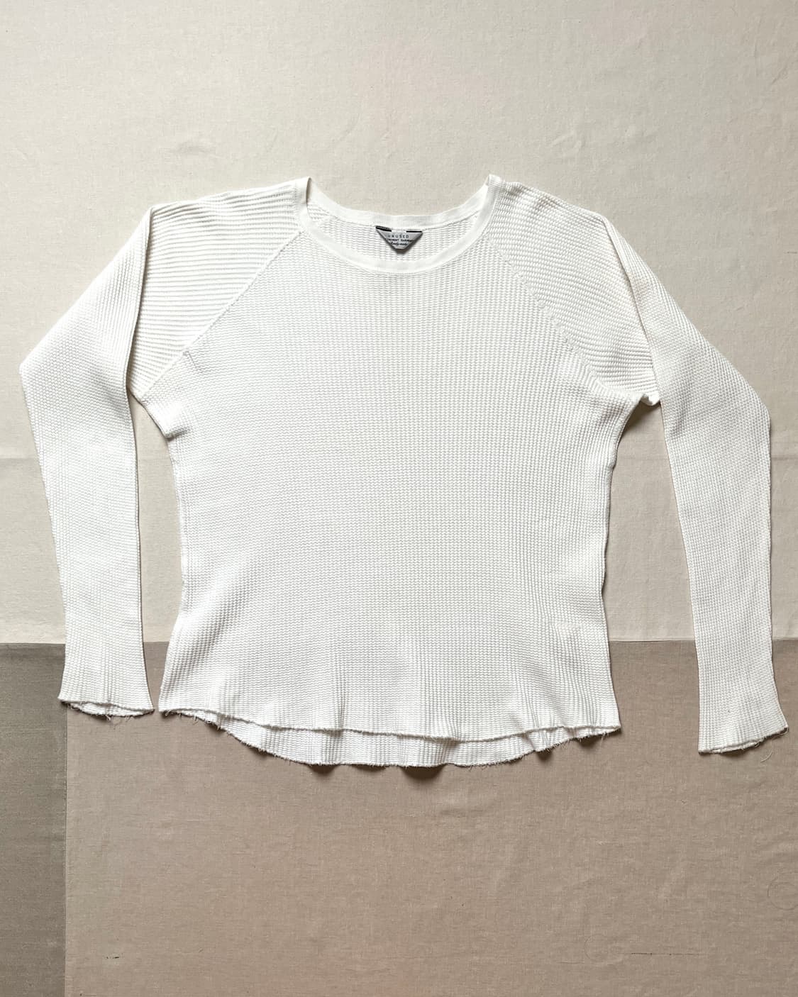 언유즈드 핑거홀 써멀 롱슬리브 티셔츠 unused 와플티 상품이미지4