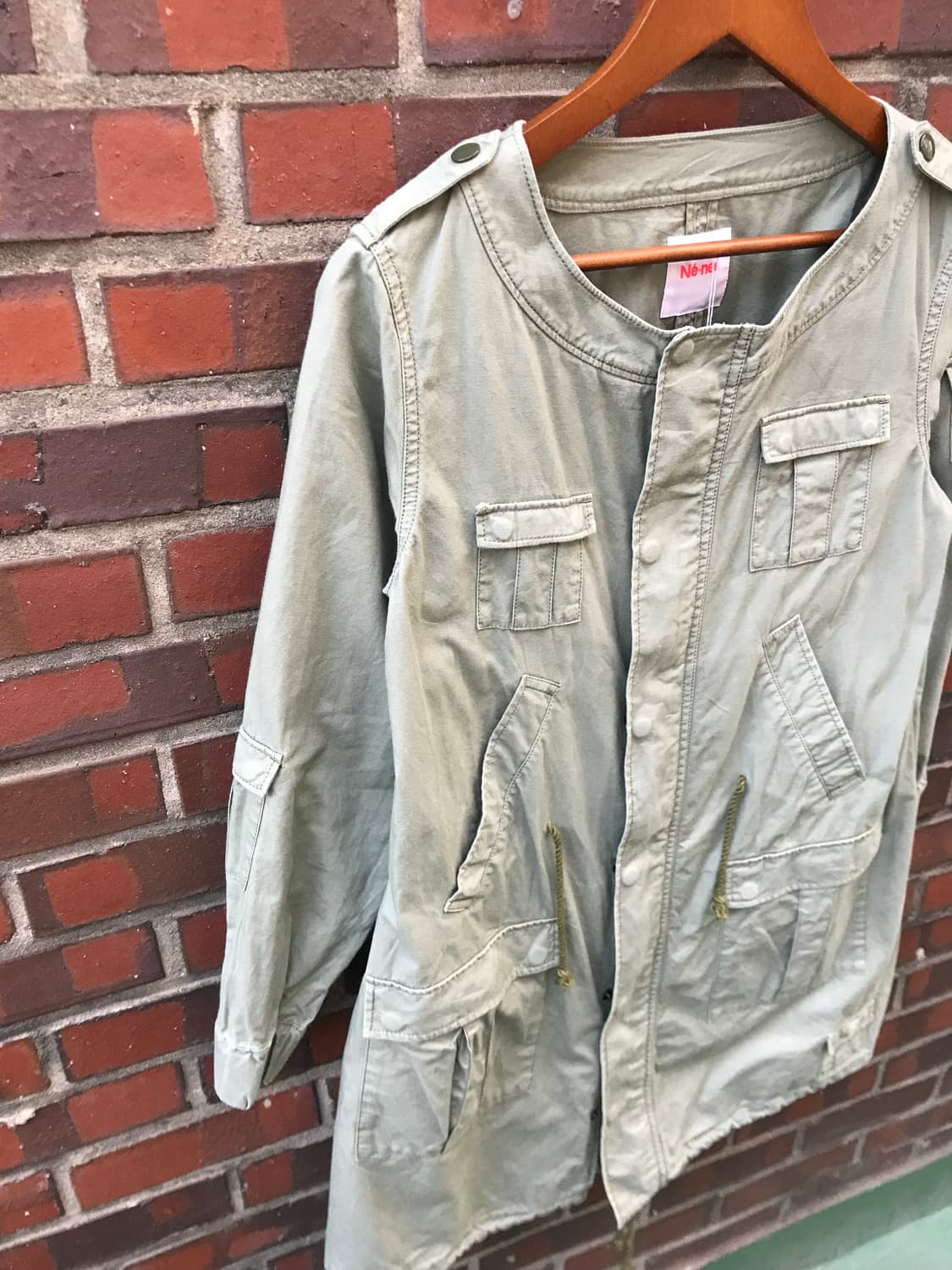 Ne-net long jacket 상품이미지3