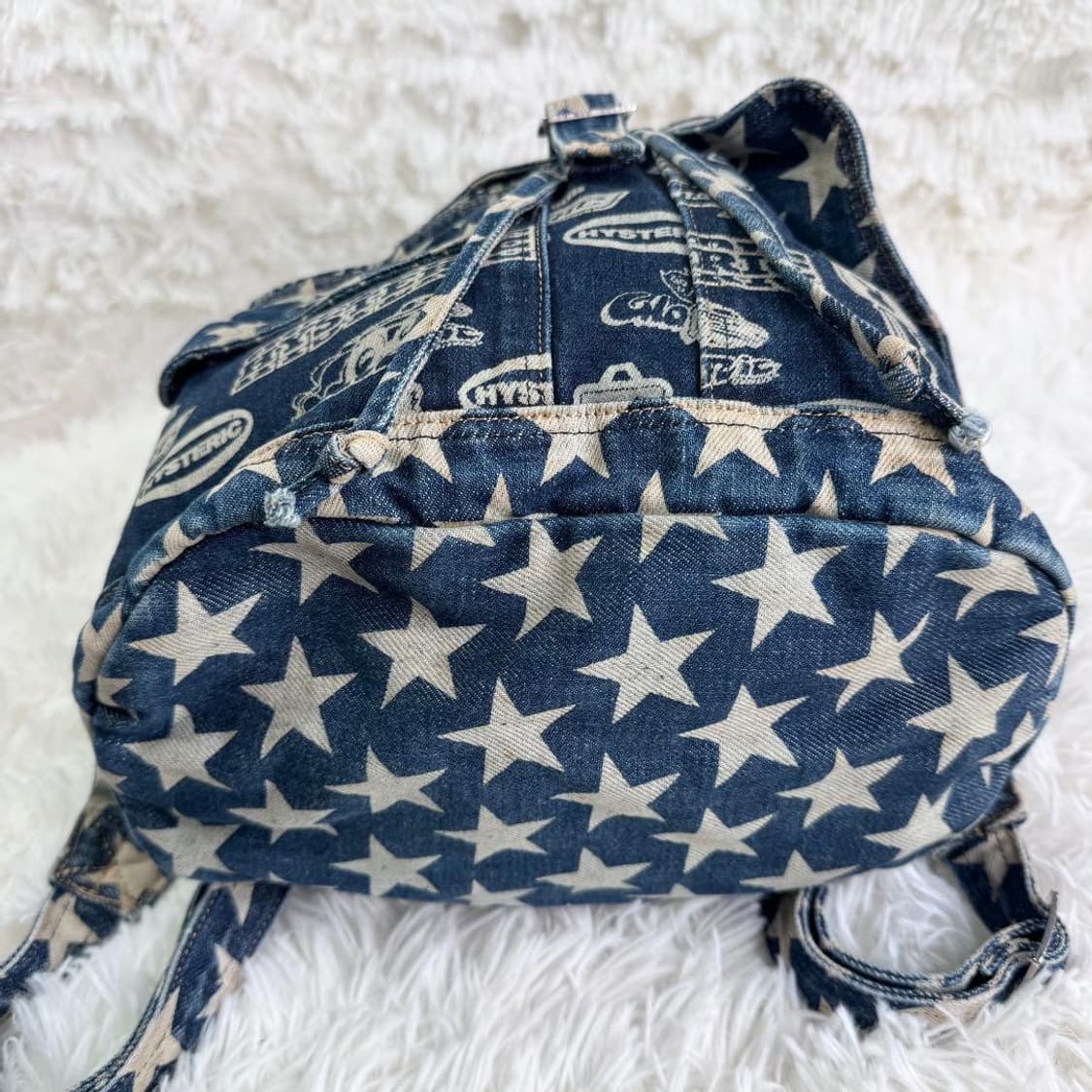 히스테릭 글래머 스타 데님 럭색 백팩 상품이미지4