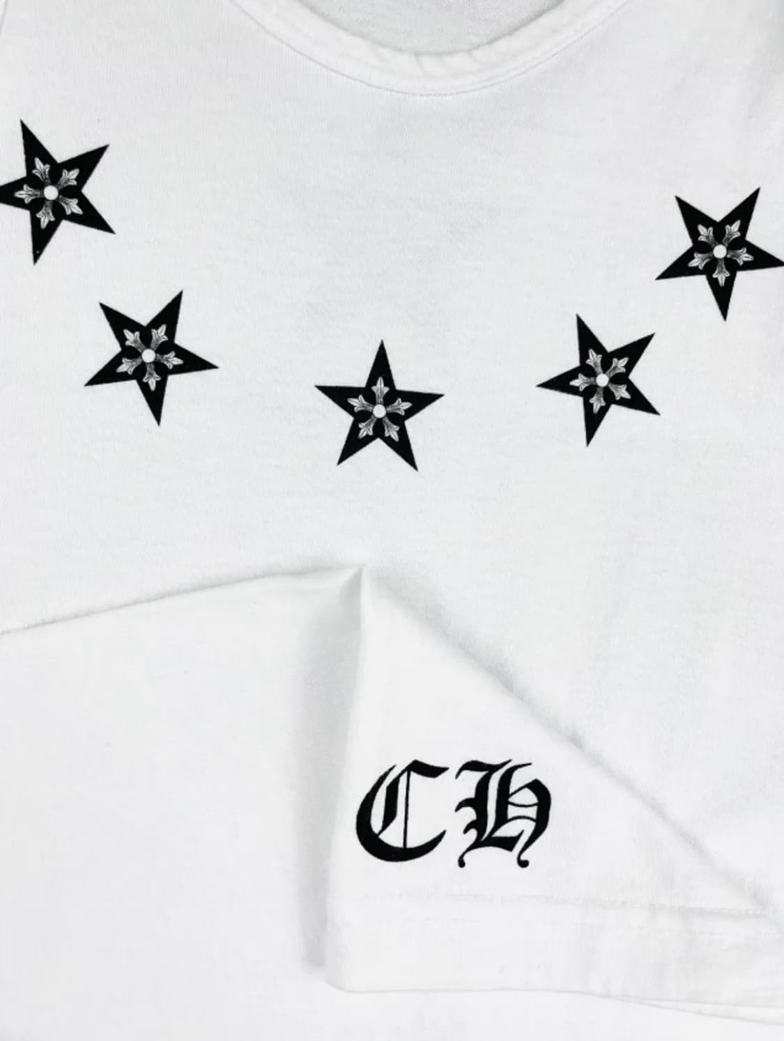 크롬하츠 메이드인 할리우드 스타 탱크 나시 화이트 S 상품이미지3