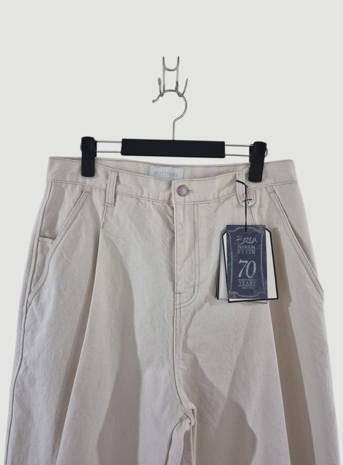 새상품[L]포트너스 Maxi 크림 와이드 팬츠 MEN 상품이미지1