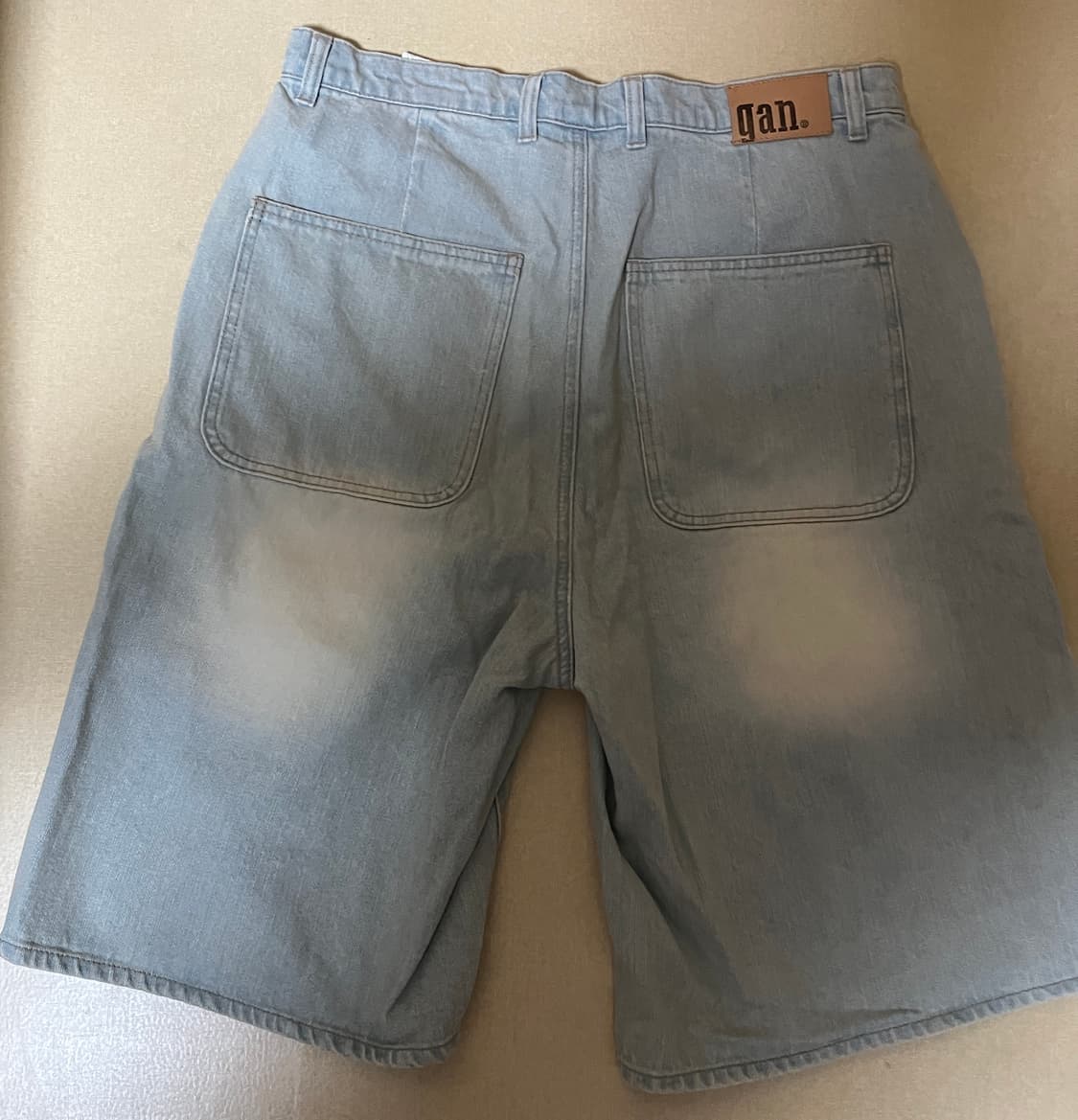 맥우드건 버나드7908 더스티워시 버뮤다 라이트인디고팬츠 상품이미지3