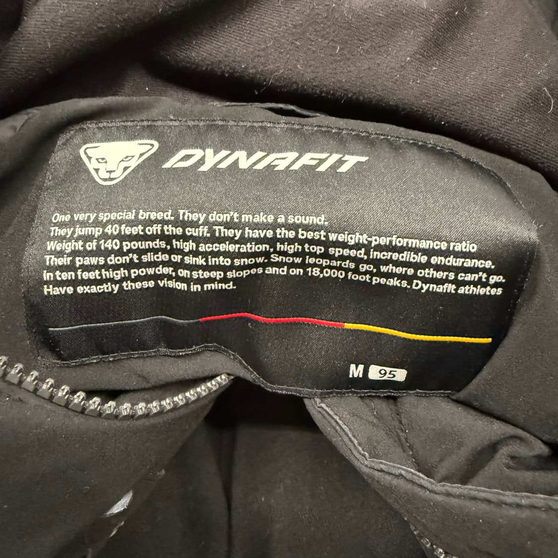 [정품/M] 다이나핏 카본 리미티드 에디션 패딩 블랙 b19 상품이미지5