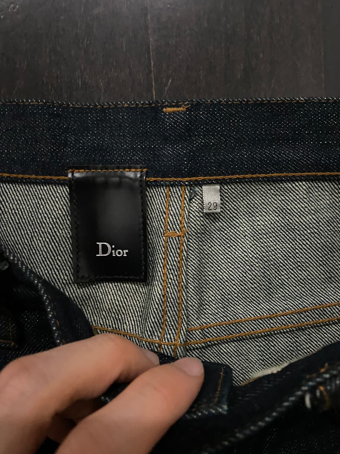 디올 옴므 데님팬츠 상품이미지3