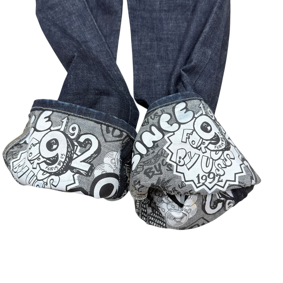 FUBU 푸부 후부 프린팅 데님 팬츠 바지 상품이미지4