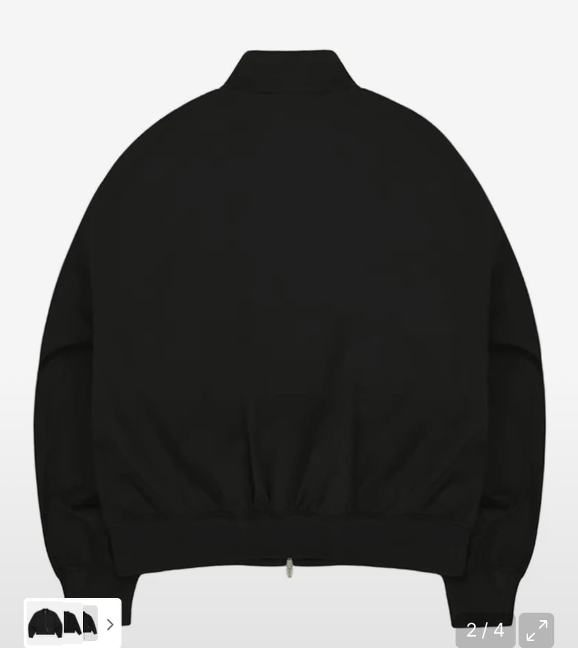 Oy SENSE HARRINGTON JACKET - BLACK(1사이즈) 상품이미지4