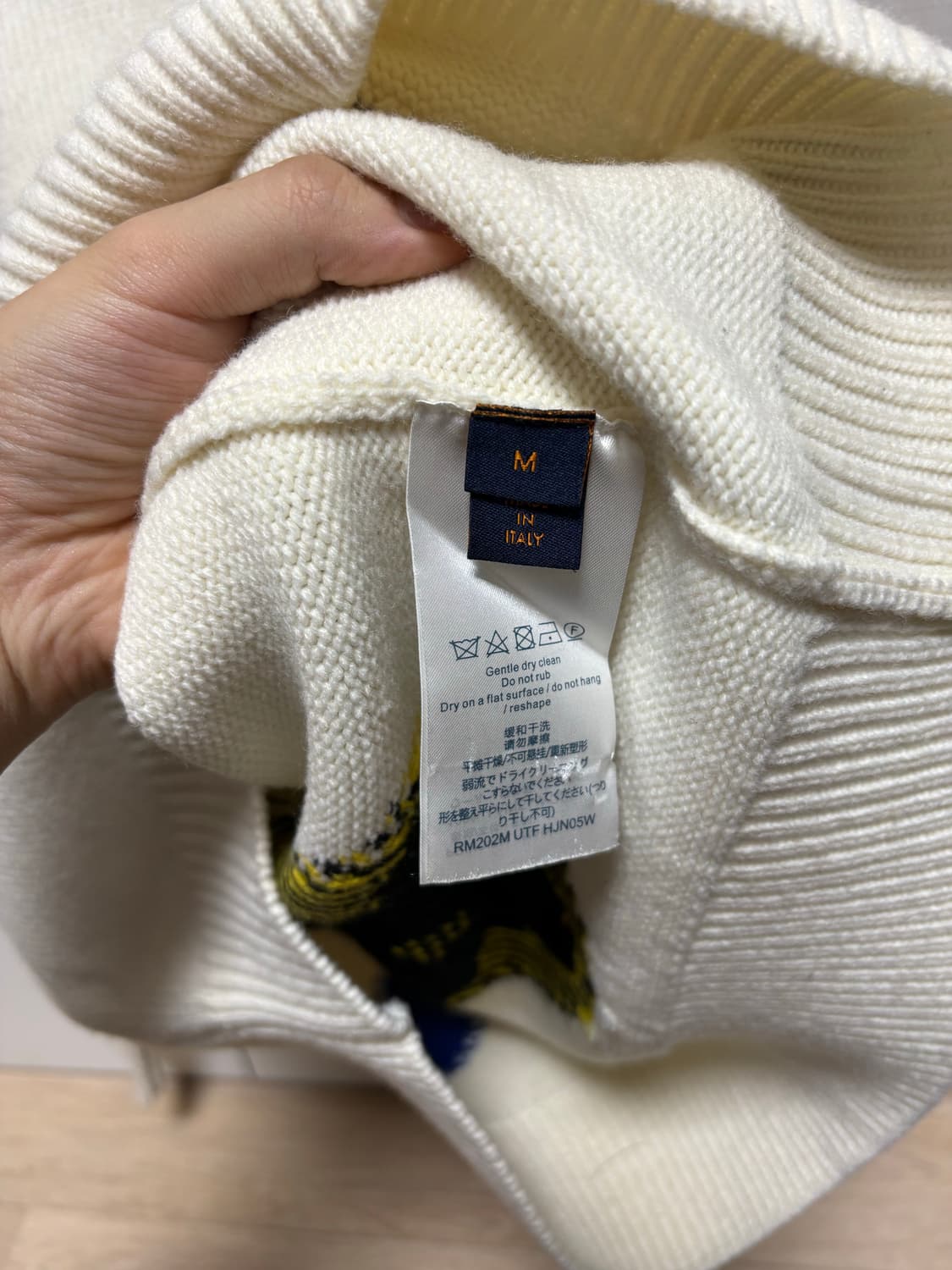 (새상품급, 정품) 루이비통 멀티플라워 지코 니트 상품이미지7