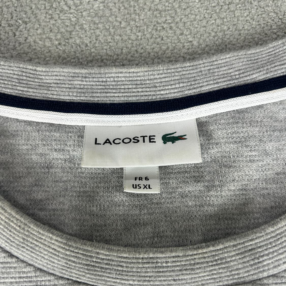 라코스테 그레이 맨투맨  상품이미지2