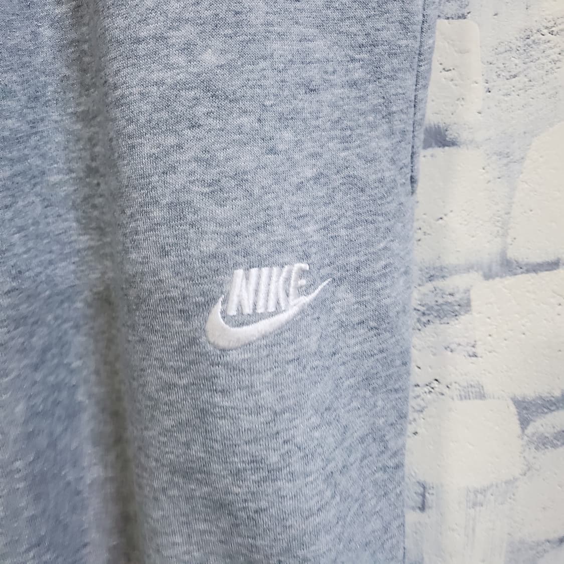 나이키 회색 기모 와이드핏 트레이닝 바지  상품이미지3