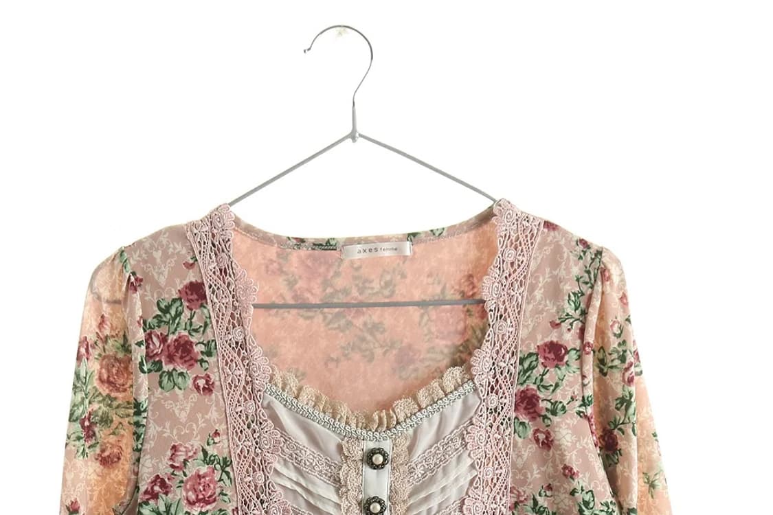 Axes femme 엑시즈팜 블라우스 갸루 모리걸 리즈리사 상품이미지2