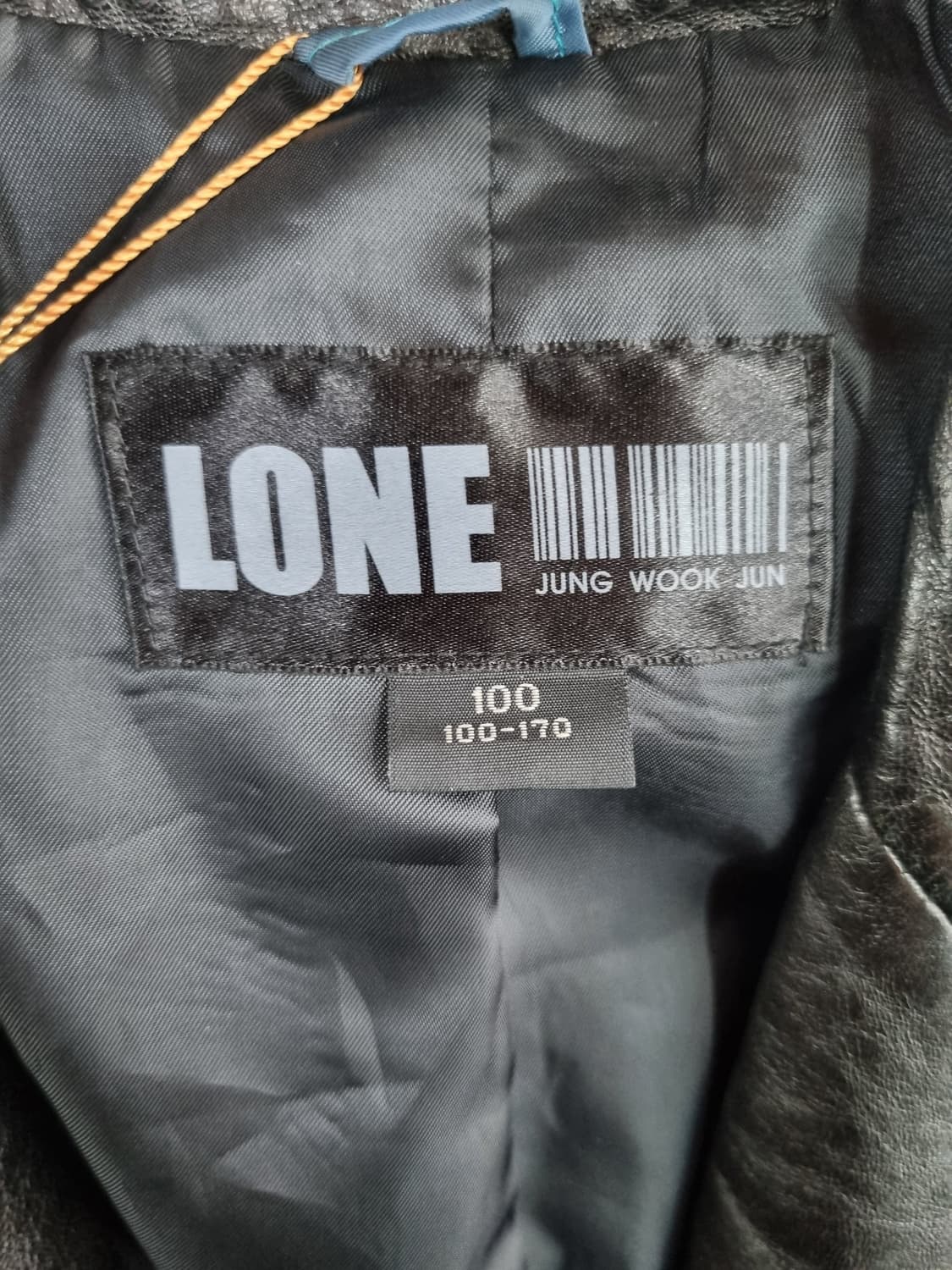 LONE 정욱준 준지 가죽자켓 상품이미지4