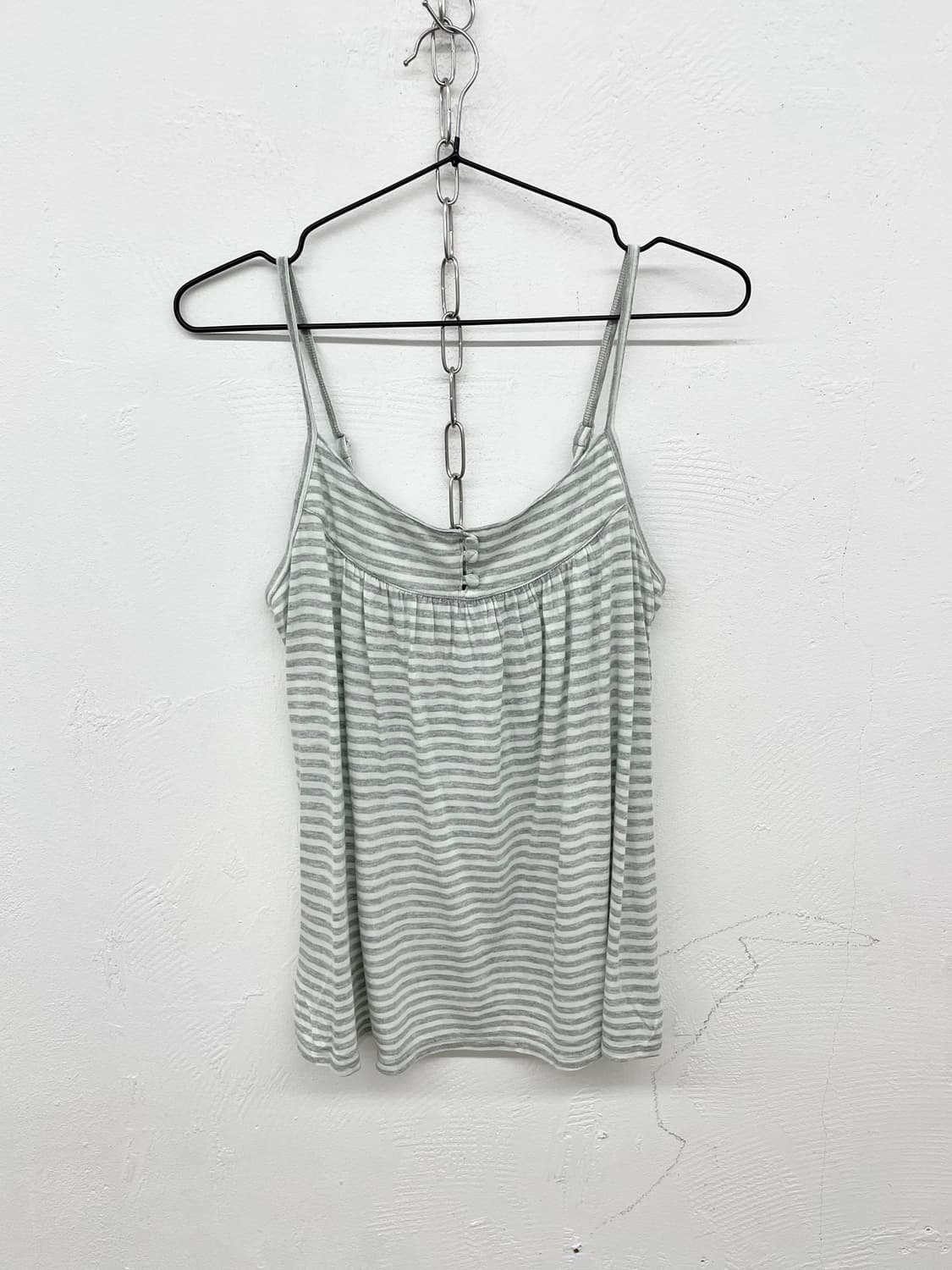 너드 니혼진 스트라이프 버튼 탑 상품이미지4