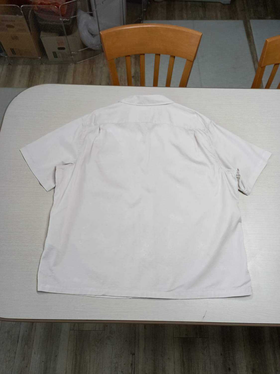 2XL110 H&M 리오셀40% 반팔셔츠 연베이지 2XL-232 상품이미지2