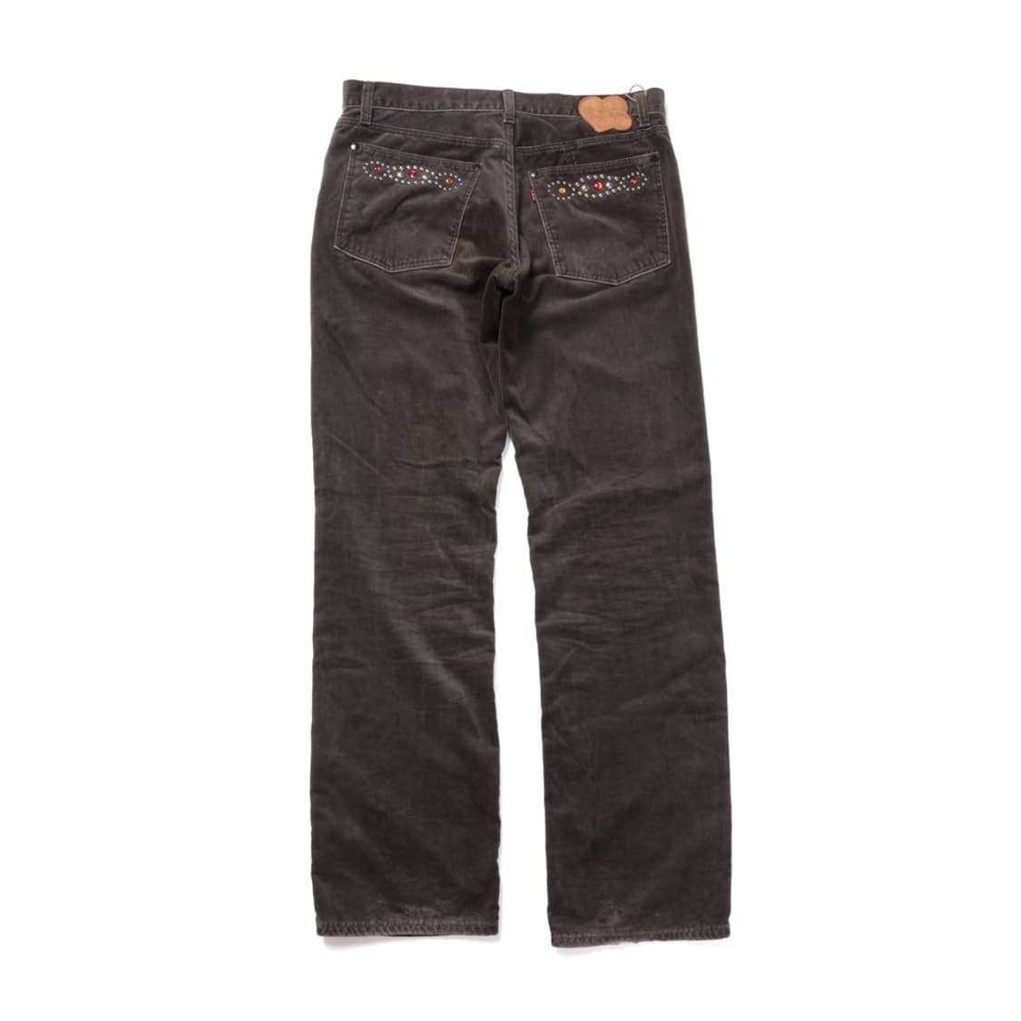 Number nine 03AW Velour beads studs Pant 상품이미지5